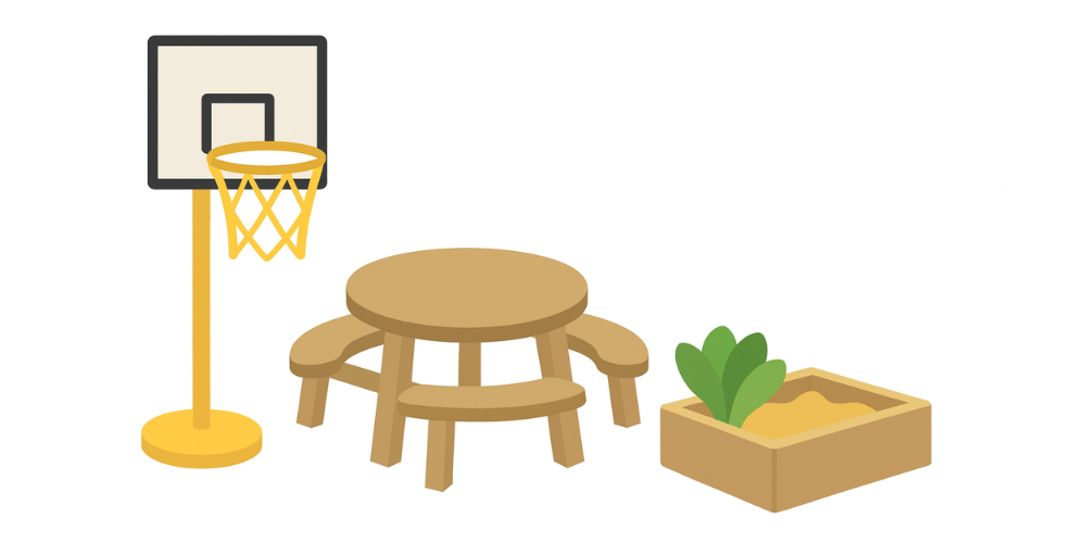 Outdoor Play & Learning Button